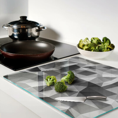 Schneidebrett glas Abstraktes geometrisches Muster
