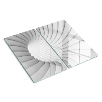 Schneidebrett glas Spiralförmiges Inneres