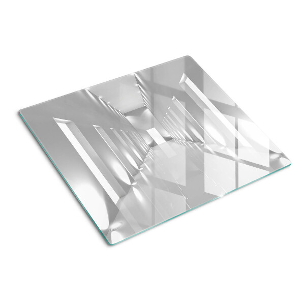 Schneidebrett glas Abstraktes Lichtlabyrinth