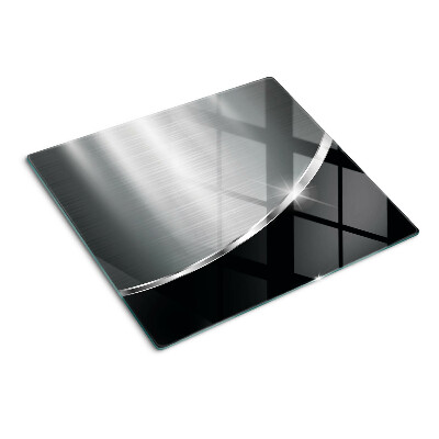Schneidebrett glas Metallischer Glanz mit Reflexen