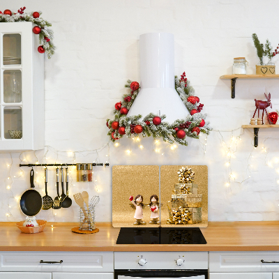 Glas Ceranfeldabdeckung Spritzschutz Heilige Engel Weihnachtsgeschenke