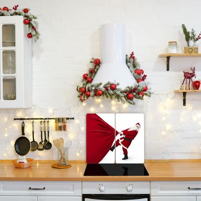 Glas Ceranfeldabdeckung Spritzschutz Heiliger Vater Weihnachtsgeschenke