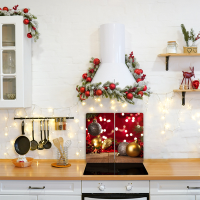 Glas Ceranfeldabdeckung Weihnachtsbaumkugeln Weihnachtsschmuck