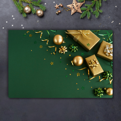 Glas Ceranfeldabdeckung Geschenke Winter-Feiertags-Dekorationen