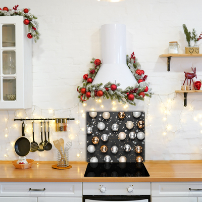 Glas Ceranfeldabdeckung Heilige Weihnachtskugeln