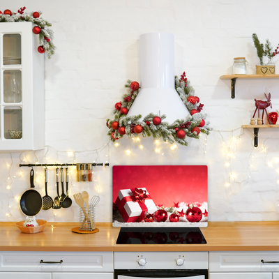 Glas Ceranfeldabdeckung Weihnachtsgeschenk Weihnachtsschnee