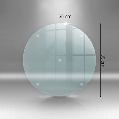 Glasbrett Glasbrett transparent