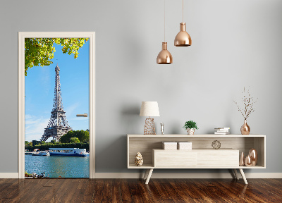 Selbstklebendes wandbild an der wand Eiffelturm