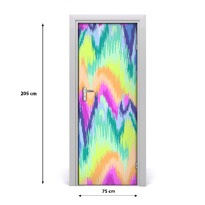 Selbstklebendes wandbild an der wand Regenbogen hintergrund