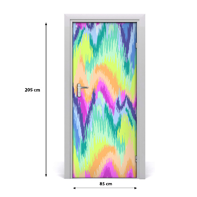 Selbstklebendes wandbild an der wand Regenbogen hintergrund