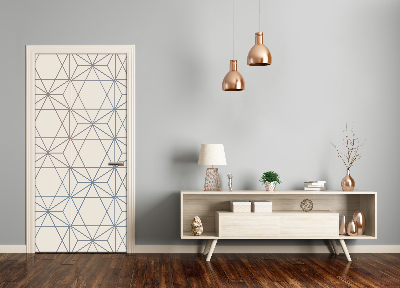 Selbstklebendes wandbild an der wand Geometrischer hintergrund