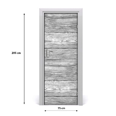 Selbstklebendes wandbild an der wand Holzuntergrund