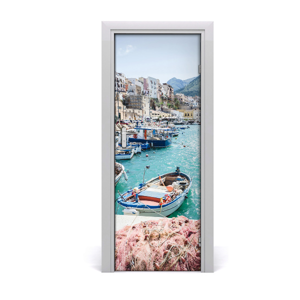 Selbstklebendes wandbild an der wand Sicilia