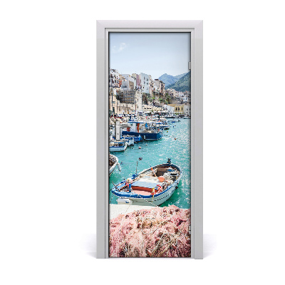 Selbstklebendes wandbild an der wand Sicilia