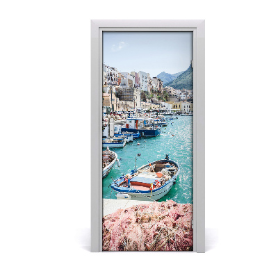 Selbstklebendes wandbild an der wand Sicilia