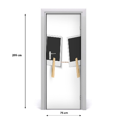 Selbstklebendes wandbild an der wand Bilderrahmen