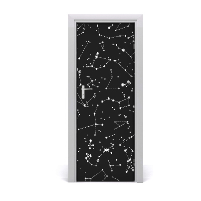 Selbstklebendes wandbild an der wand Konstellation