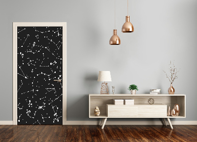 Selbstklebendes wandbild an der wand Konstellation