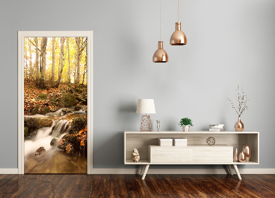 Selbstklebendes wandbild an der wand Gold herbst