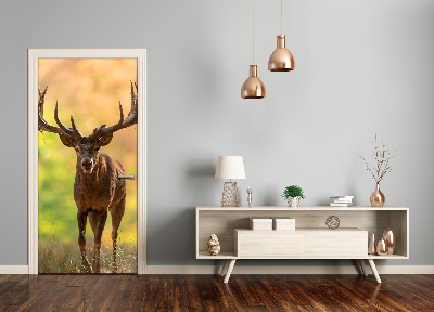 Selbstklebendes wandbild an der wand Rehe im walde