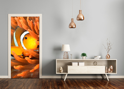 Selbstklebendes wandbild an der wand Nauti fisch