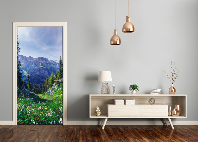 Selbstklebendes wandbild an der wand Landschaften alpen