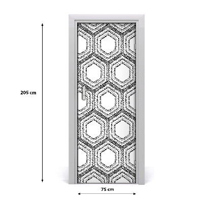 Selbstklebendes wandbild an der wand Geometrischer hintergrund