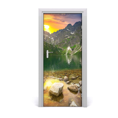 Selbstklebendes wandbild an der wand Marine auge tatry