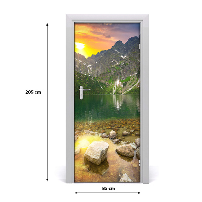 Selbstklebendes wandbild an der wand Marine auge tatry