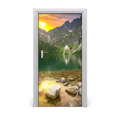 Selbstklebendes wandbild an der wand Marine auge tatry