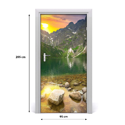 Selbstklebendes wandbild an der wand Marine auge tatry