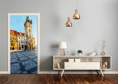 Selbstklebendes wandbild an der wand Prag, tschechische republik