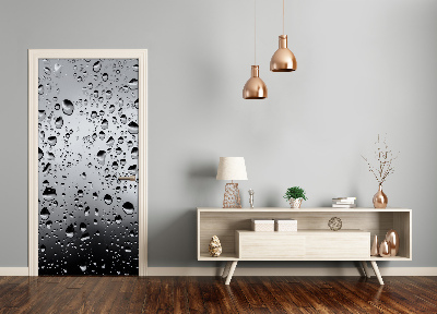 Selbstklebendes wandbild an der wand Wassertropfen