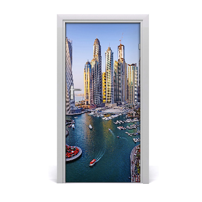 Selbstklebendes wandbild an der wand Bay dubai