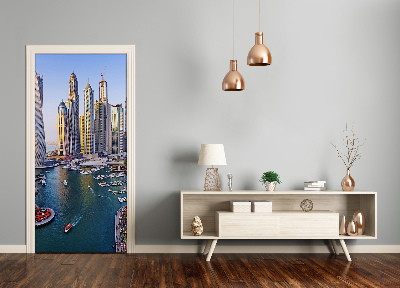 Selbstklebendes wandbild an der wand Bay dubai