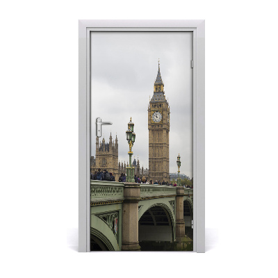 Selbstklebendes wandbild an der wand Big ben, london