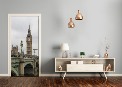 Selbstklebendes wandbild an der wand Big ben, london