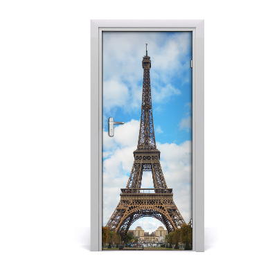 Selbstklebendes wandbild an der wand Eiffelturm