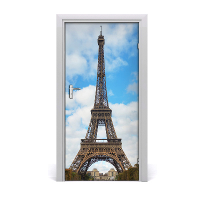 Selbstklebendes wandbild an der wand Eiffelturm