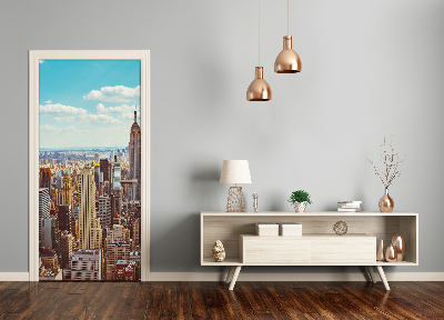 Selbstklebendes wandbild an der wand Flug vogel in new york