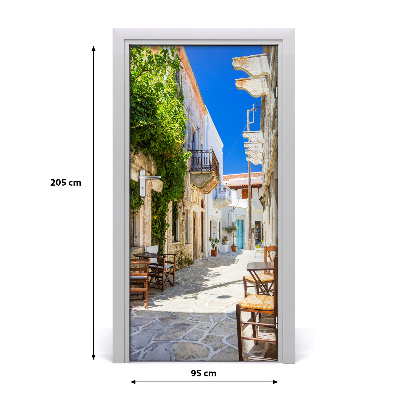 Selbstklebendes wandbild an der wand Insel naxos griechenland