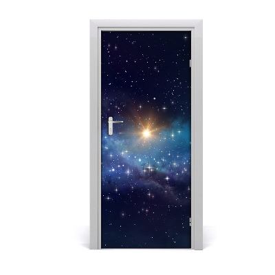 Selbstklebendes wandbild an der wand Sternenklarer himmel