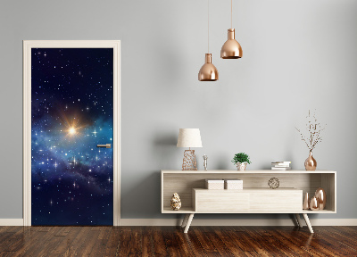 Selbstklebendes wandbild an der wand Sternenklarer himmel