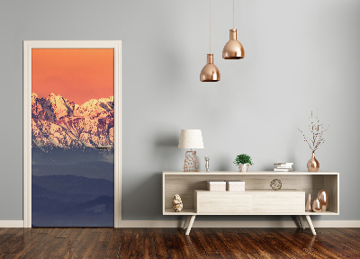 Selbstklebendes wandbild an der wand Panorama tatry