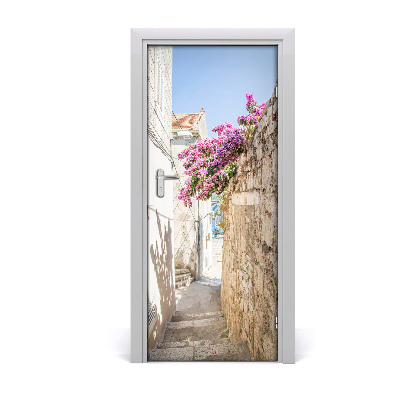 Selbstklebendes wandbild an der wand Korcula, kroatien