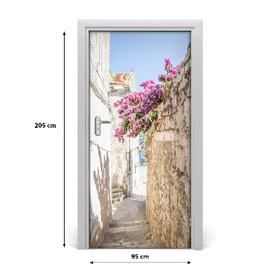 Selbstklebendes wandbild an der wand Korcula, kroatien