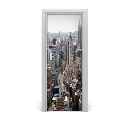 Selbstklebendes wandbild an der wand New york