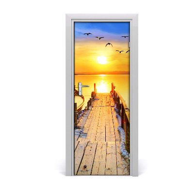 Selbstklebendes wandbild an der wand Landschaften see