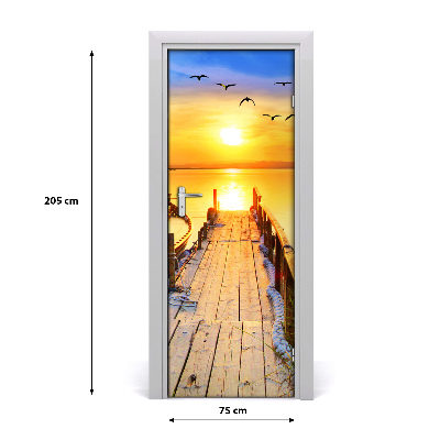 Selbstklebendes wandbild an der wand Landschaften see
