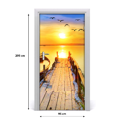 Selbstklebendes wandbild an der wand Landschaften see